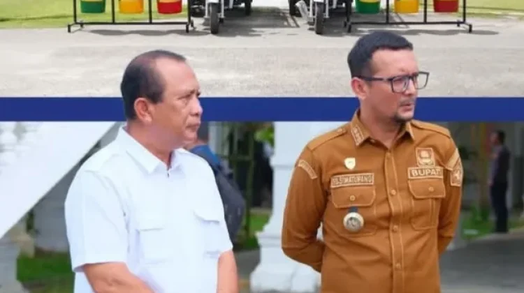 Bupati Labusel Terima CSR Bank Sumut, Perkuat Pengelolaan Sampah Berbasis 3R