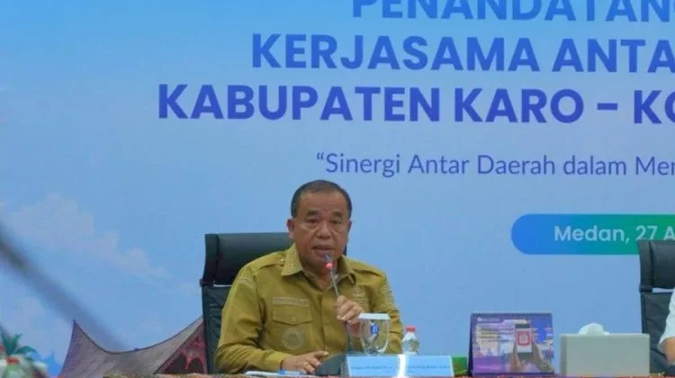 Pemkab Karo Jalin KAD Komoditas Pertanian dengan Kota Palangkaraya