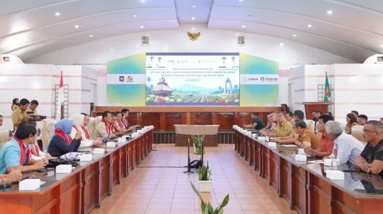 Pemkab Karo dan Pemkot Palangkaraya Gelar FGD Strategis Sektor Hortikultura