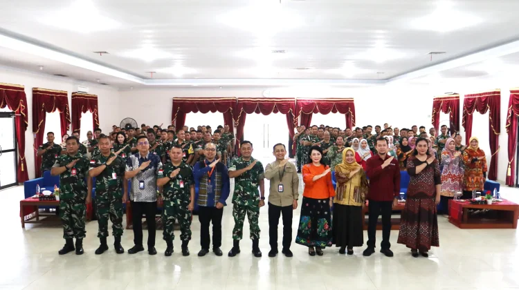OJK Sumut Edukasi Prajurit TNI AU Waspada Keuangan Ilegal