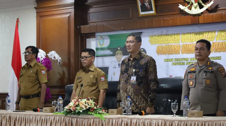 Kesbangpol Sumut Gelar Sosialisasi Ormas di Tanjungbalai