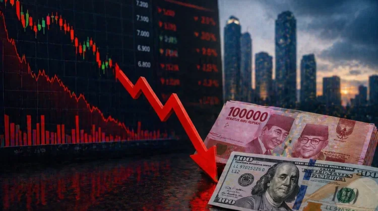 IHSG Terpuruk, Rupiah Melemah