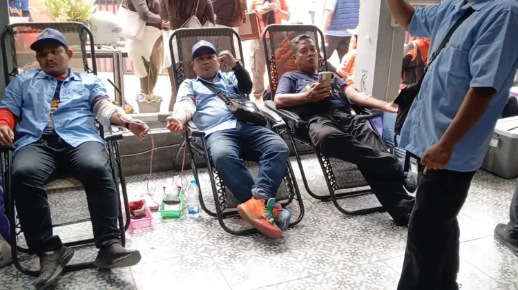 Serikat Buruh Sumut Gelar Gebyar May Day, Jalan Sehat hingga Donor Darah