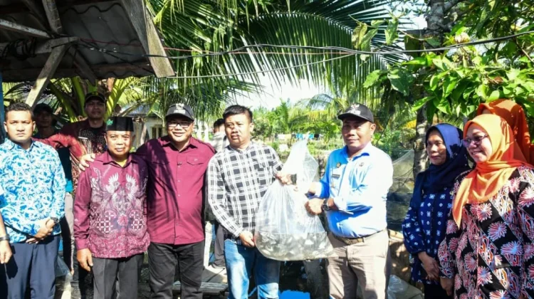 Bupati Tinjau TPI Paluh Manan hingga Serahkan Bantuan