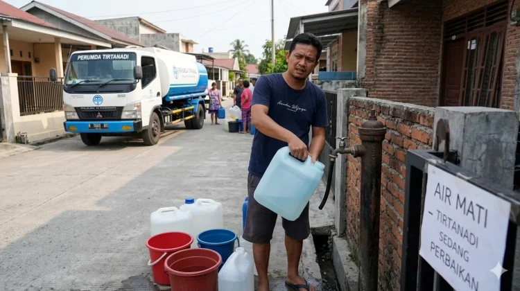 Perbaikan Pompa IPAM Limau Manis Pasokan Air Terganggu