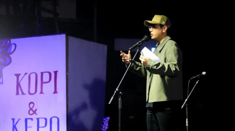 Rico Waas Dukung Seni Sastra di Festival Musikalisasi Puisi Kopi dan Kepo