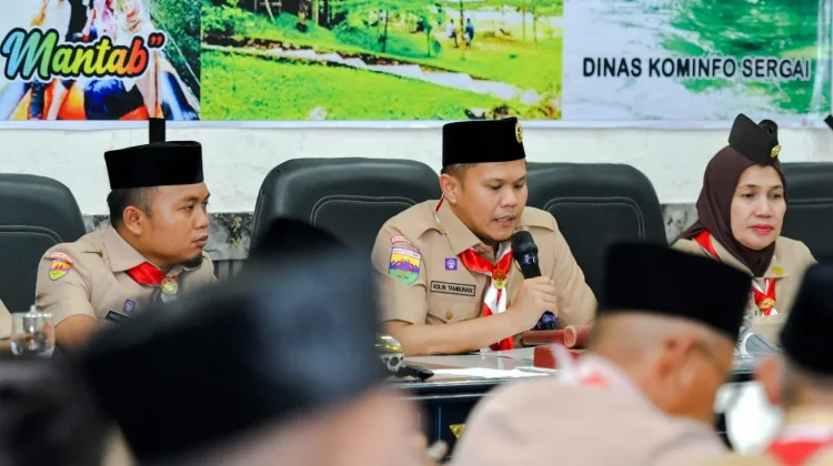 Pramuka Sergai Fokus Program Kampus dan Gudep Desa