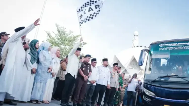 Wabup Sergai Lepas 205 Jamaah Calon Haji