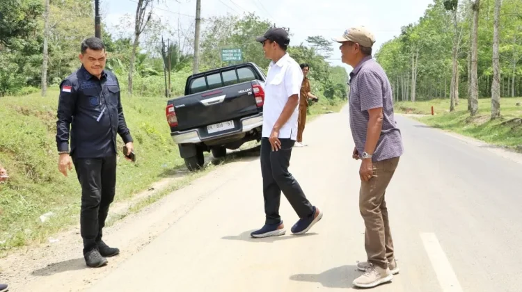 Pemkab Simalungun Tinjau Hasil Pembangunan Jalan