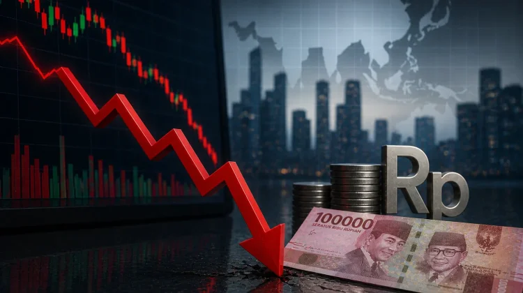 IHSG Melemah di Bawah Level Psikologis, Rupiah Tembus Rp17.405 per Dolar AS