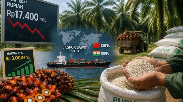 Harga Pupuk Naik, Produktivitas Sawit Dinilai Masih Aman