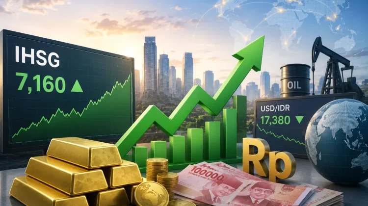 Deeskali Konflik Masih Berlangsung, IHSG dan Rupiah Menguat.