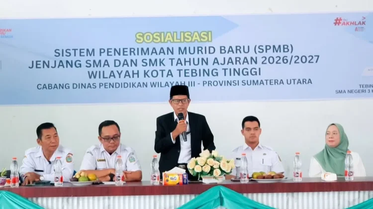 Cabdis Wilayah III Sumut Sosialisasikan SPMB SMA/SMK 2026