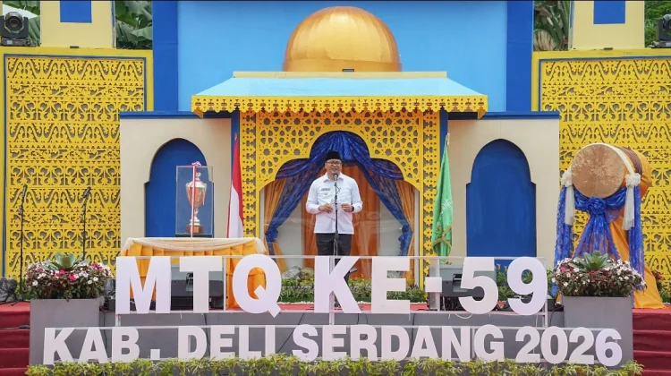Bupati Deli Serdang Buka Resmi MTQ ke -59