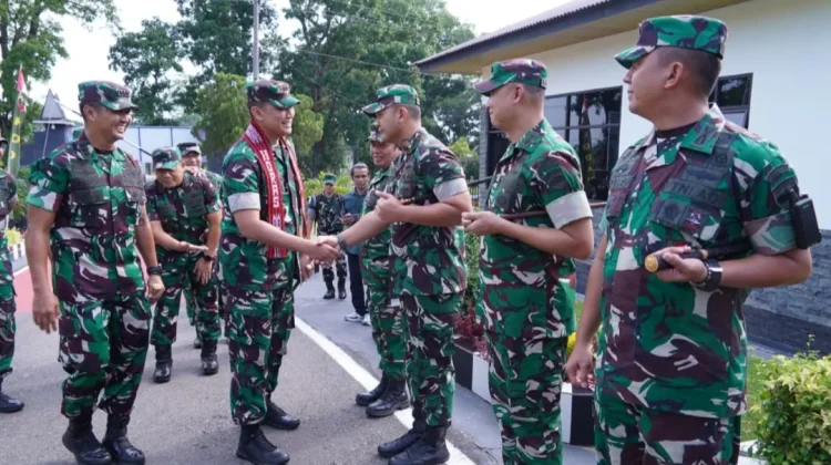 Pangdam I/BB Kunker ke Korem 022/PT