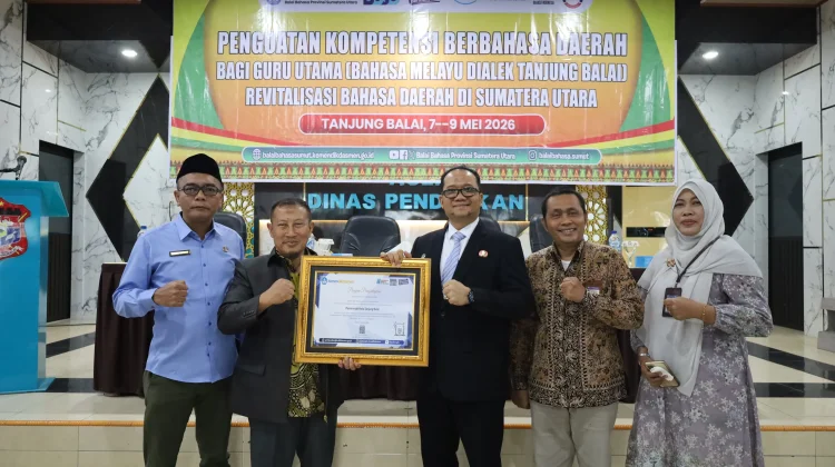 Balai Bahasa Sumut Apresiasi Pelestarian Bahasa Melayu di Tanjungbalai