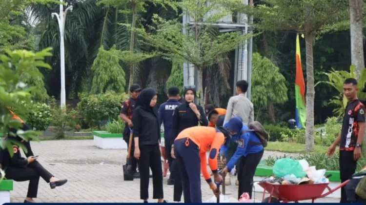 Pemko Binjai Laksanakan Gerakan Indonesia Asri, Gotong Royong Jumat Bersih