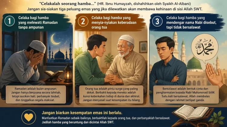 Tiga Golongan Orang yang Merugi