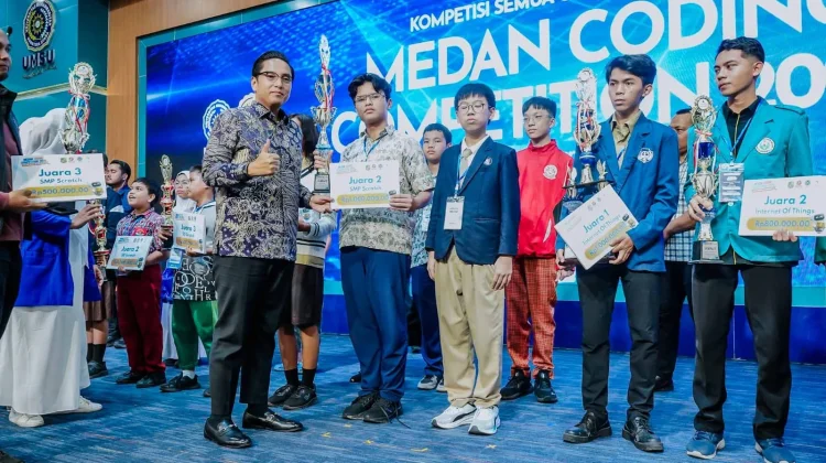 Rico sebut Teknologi Ciptakan Solusi pada Penutupan Medan Coding Competition
