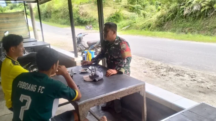 Babinsa Edukasi Bahaya Narkoba kepada Pemuda