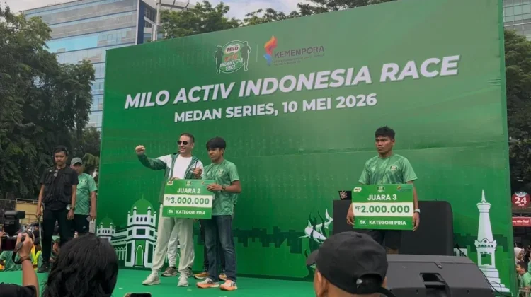Milo Activ Indonesia Race 2026 Medan Series Sukses, Peserta Melonjak hingga 7.300