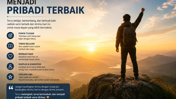 Menjadi pribadi terbaik