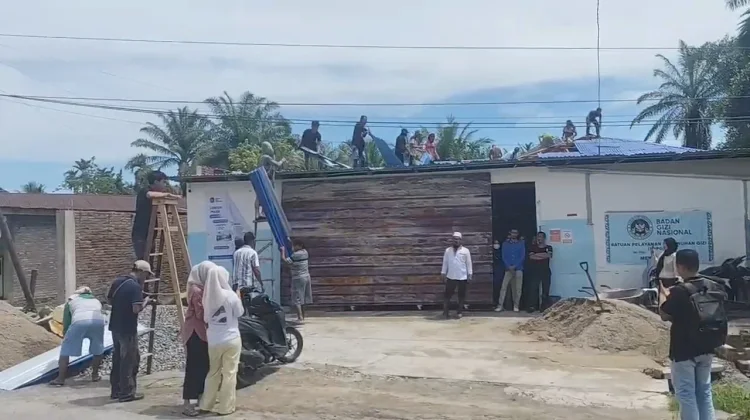 Merasa Tertipu, Pemodal SPPG di Asahan Bongkar Bangunan Dapur MBG