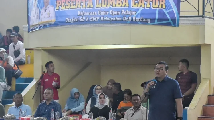 Ratusan Pelajar Deli Serdang Ikuti Turnamen Catur