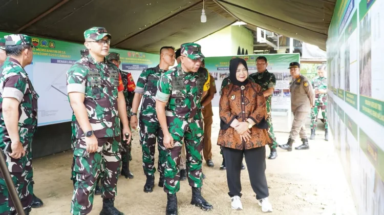 Sambut Tim Wasev TMMD, Wabup Langkat Pastikan Pembangunan Desa Tepat Sasaran