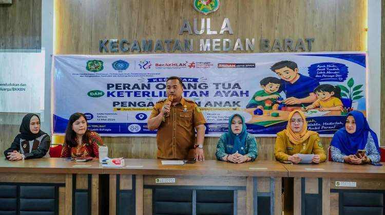 Dinas P3APMP2KB Medan Dorong Peran Ayah dalam Pengasuhan Anak