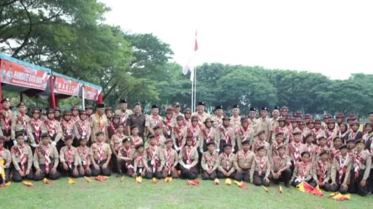 Bupati Asahan Buka Jambore Gerakan Pramuka Cabang Asahan