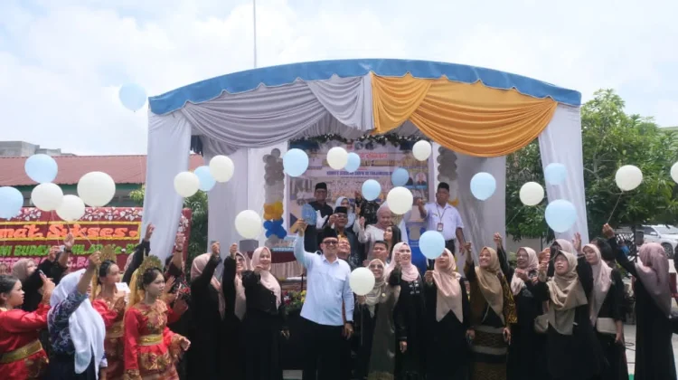 Milad ke-21 SMPN 10 Tanjungbalai Berlangsung Meriah