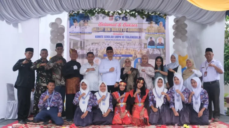 Siswa SMPN 10 Tanjungbalai Sukses Tampilkan Kreativitas Seni Budaya