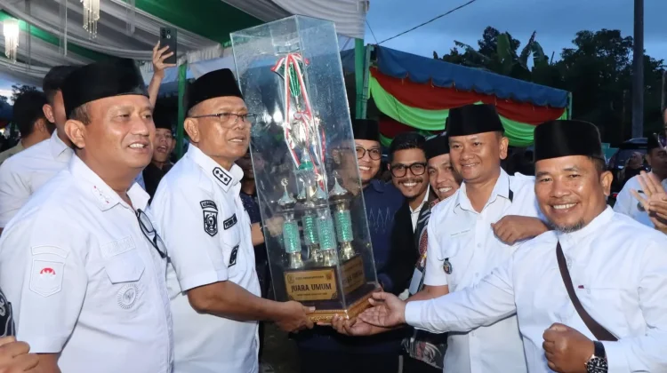 Kecamatan Sidikalang Juara Umum MTQ ke-51 Tingkat Kabupaten Dairi