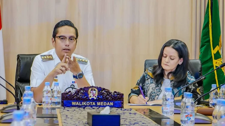 Wali Kota Medan dan UNDP Bahas Sampah Berkelanjutan dan Digitalisasi