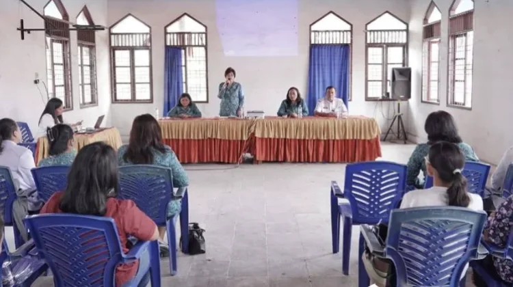 TP PKK Karo Bekali Kader Kabanjahe Pelatihan IVA Tes