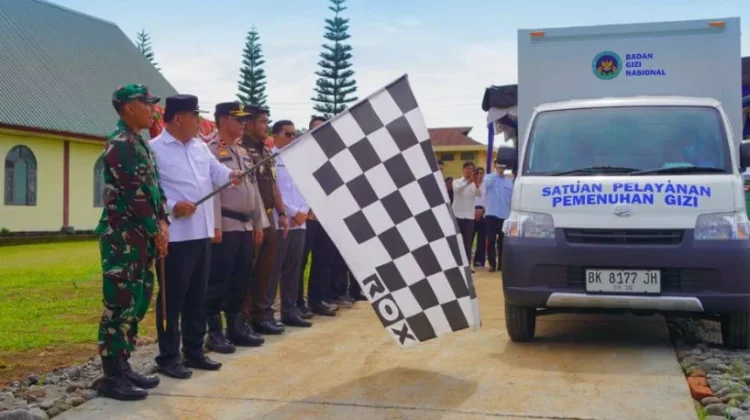Ciptakan Generasi Sehat, Bupati Karo Apresiasi SPPG Yonif 125/Si’mbisa