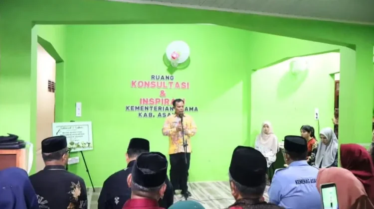 Kakan Kemenag Asahan Resmikan Ruang Konsultasi dan Inspirasi