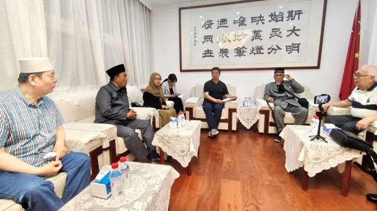 Kunjungi Masjid Dongsi Beijing, Delegasi Bahas Perkembangan Budaya Islam di China