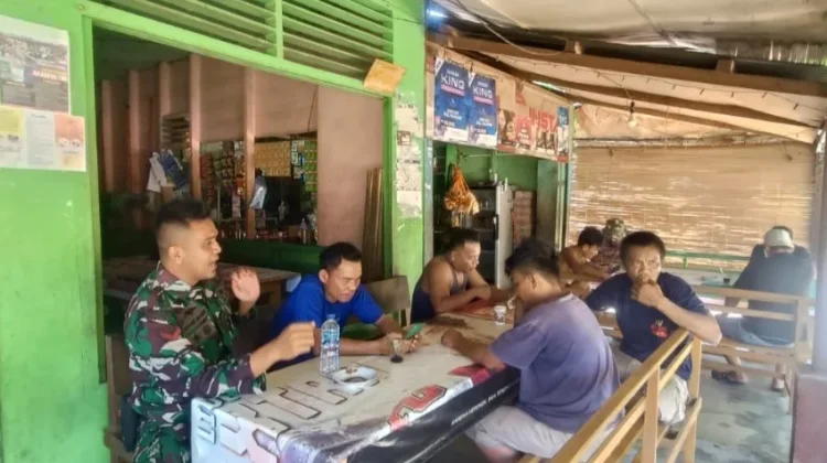 Warga Sibagindar Apresiasi Babinsa yang Aktif Melakukan Komsos