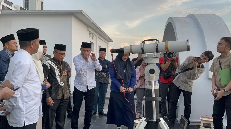 Hilal Tak Tampak di Medan, tapi Telah Memenuhi Syarat Mabims