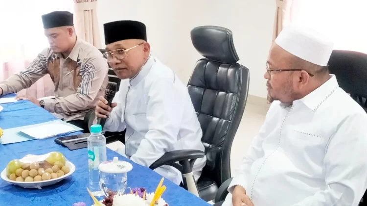 Bupati Simalungun Bahas Pengelolaan Masjid Agung Al-Munawwaroh