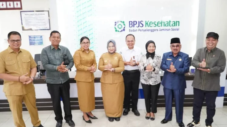 Wabup Langkat: Jemput Strategi UHC ke BPJS Kesehatan Kabanjahe