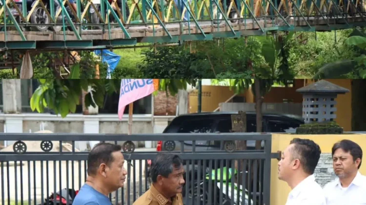 PWali Kota Binjai: Penangan Jembatan Titi Gantung Limau Sundai Segera Dimulai
