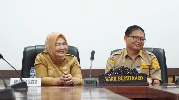 Kunker ke Kabupaten Karo: Wabup Langkat Perkuat Sinergi Dua Daerah