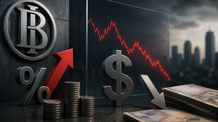 BI Naikkan Suku Bunga, Rupiah Menguat IHSG Masih Tertekan