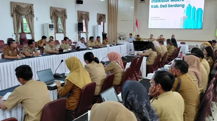 Sekda Kabupaten Deli Serdang Buka FGD Indikator Makro Sosial dan Ekonomi