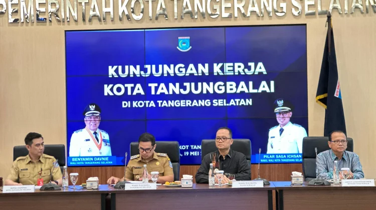 Prestasi TP2DD Tangsel Tarik Minat Pemkot Tanjungbalai