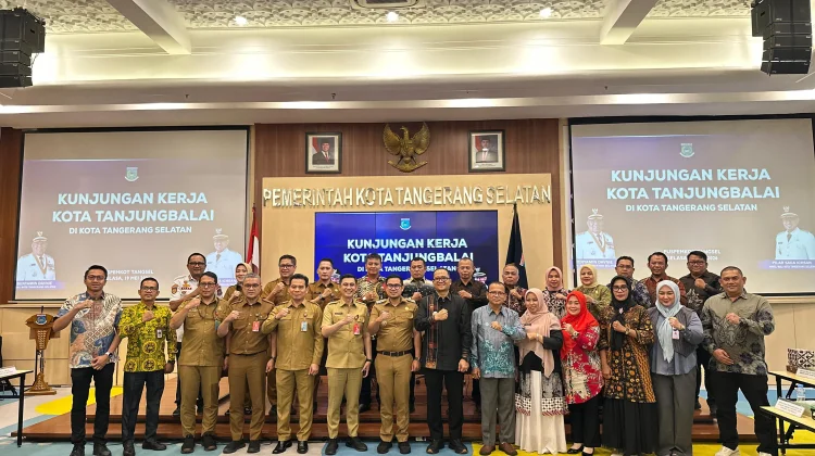 Pemko Tanjungbalai Pelajari Strategi Digitalisasi PAD Tangerang Selatan