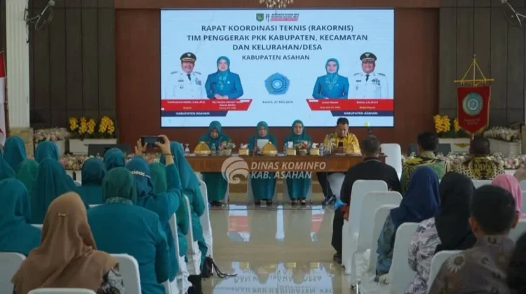 Buka Rakornis, Wakil Bupati Asahan: TP PKK dapat Perkuat Sinergi